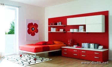 Sirius-cameretta-Moretti-ciliegio-rosso-bianco-half