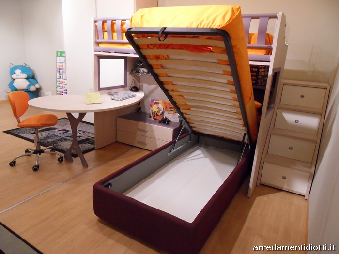 Cameretta sirius con soppalco di moretti compact diotti a&f ...