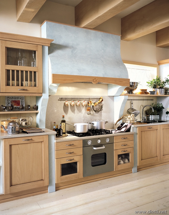 Cucina country classica asolo diotti a&f arredamenti Mobili cucina country
