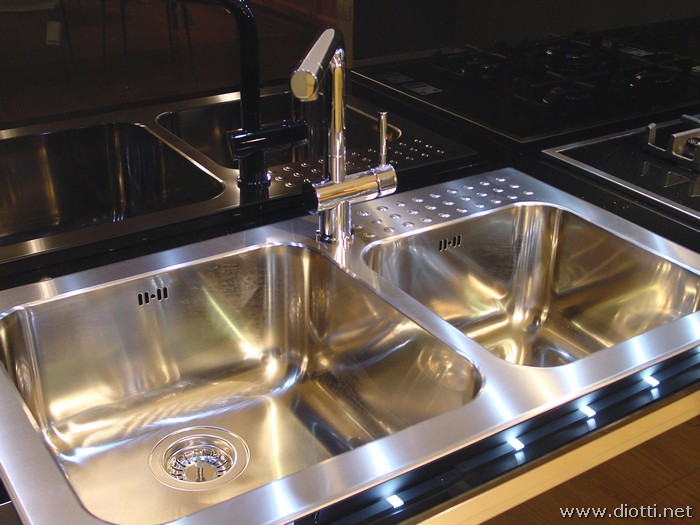 Top cucina ceramica: Lavello cucina vetro temperato Top cucina ceramica: Lavello cucina vetro temperato