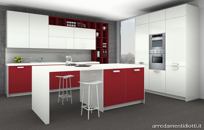 Cucina Code lineare personalizzabile su misura - DIOTTI A&F Arredamenti Cucina Code lineare personalizzabile su misura - DIOTTI A&F Arredamenti