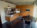 Kube cucina Snaidero moderna acciaio 
