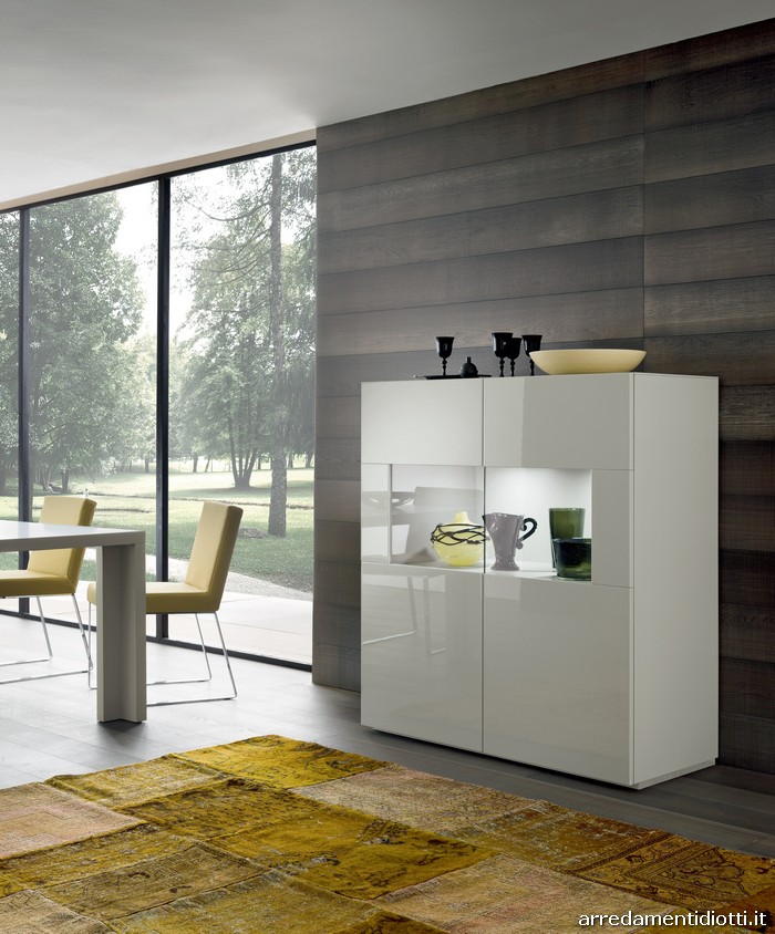 Vetrine moderne per soggiorno: metropolis credenza madia e porta ... Vetrine classiche le fablier