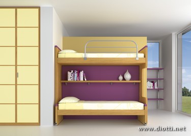 Young-cameretta-generale-rovere-laccato-soppalco-half