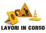 Simbolo cantiere e lavori in corso 