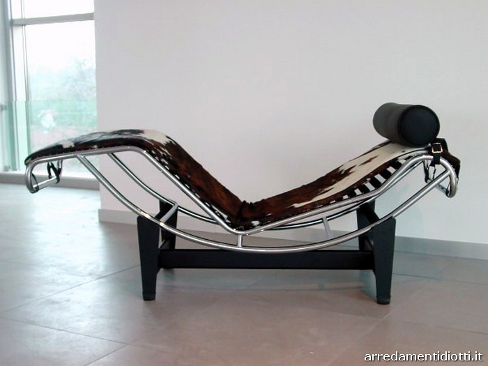 Basculant Chaise Longue Le Corbusier nera