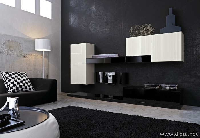 Day FS35 black white wall system
