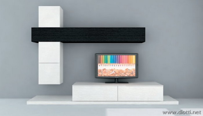 Day living room furniture PD24 black white