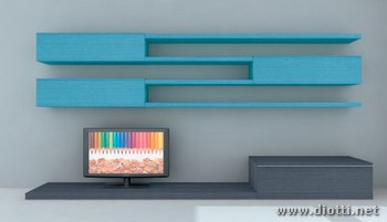 Day living furniture PD26 grey turquoise